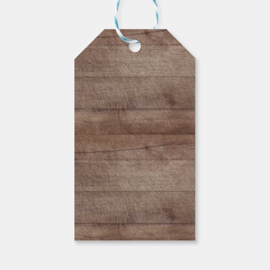 ジャングルアニマルベビーシャワーお願いギフトラベル ギフトタグ (裏面)