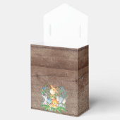 ジャングルアニマルベビーシャワーお願いボックス フェイバーボックス (オープン)