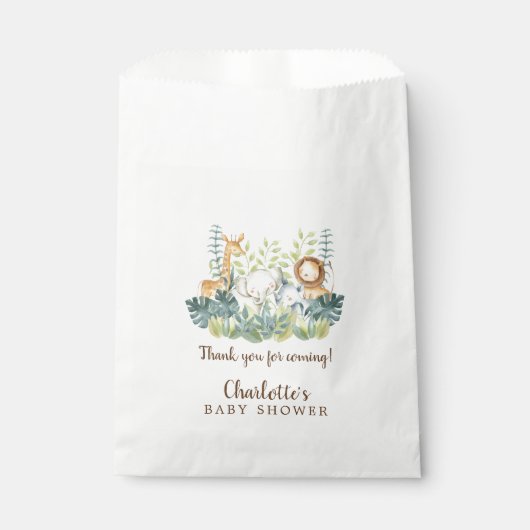 ジャングルアニマルベビースワーカフェーバッグ フェイバーバッグ (正面)