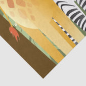 ジャングルアニマル子供部屋デコパージュ 薄葉紙 (詳細)