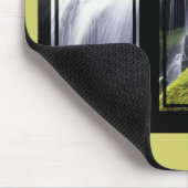 ジャングルウォーターフォートリプチデジタルアート マウスパッド (コーナー)