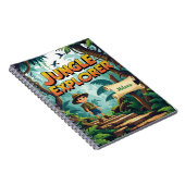 ジャングルエクスプローパーソナライズされたラ – Adventure ノートブック (右側)