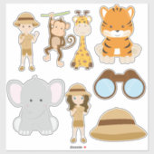 ジャングルエクスプローラーステッカーパック2 シール (シート)