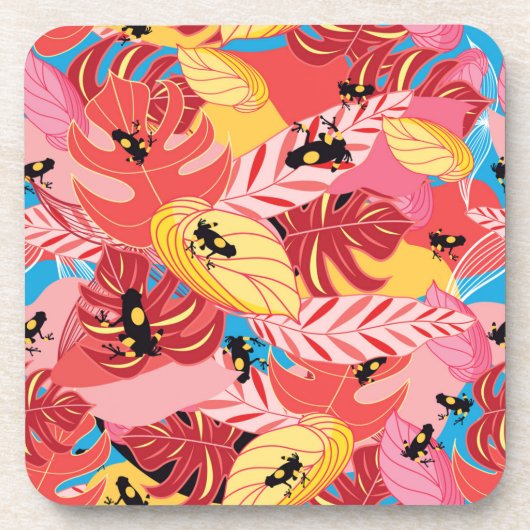 ジャングルカエル コースター (正面)