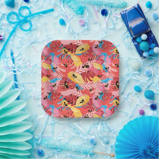 ジャングルカエル ペーパープレート (パーティー)