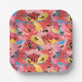 ジャングルカエル ペーパープレート (正面)