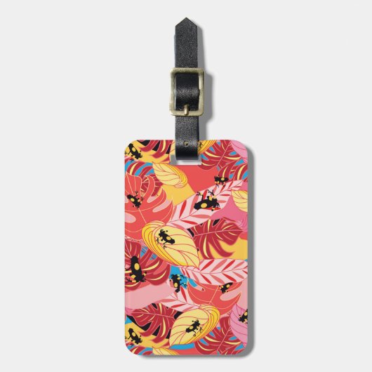 ジャングルカエル ラゲッジタグ (正面縦)