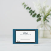 ジャングルカラフルアドベンチャーベビーシャワー アドバイスカード (スタンド正面)