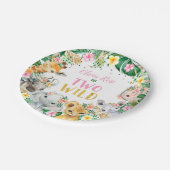 ジャングルガールサファリアニマルズ紙プレート ペーパープレート (アングル)