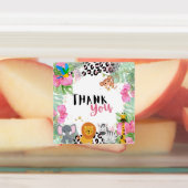 ジャングルガールズサンキューラベル ラベル (貼付)