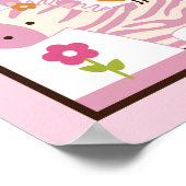 ジャングルガール/動物ポスター/プリントウォールアート ポスター (角)