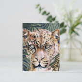 ジャングルキャット - チーター ポストカード (スタンド正面)
