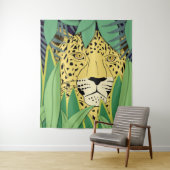 ジャングルキャット#4大 タペストリー (インサイチュ)