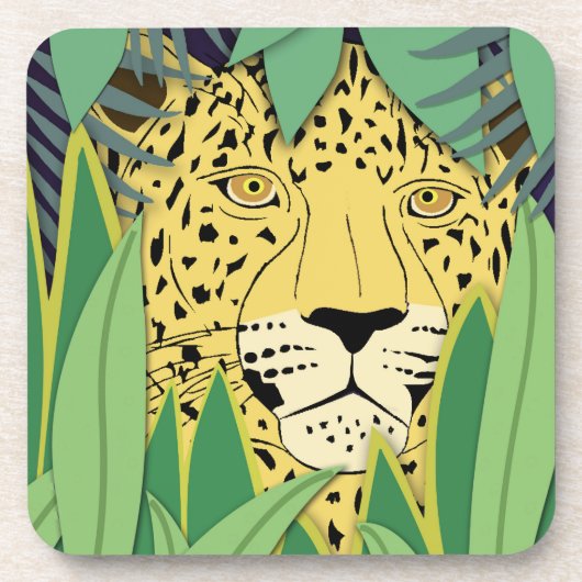 ジャングルキャット#4 コースター (正面)