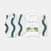 ジャングルキリンかわいいエレガントハローベイビーシャワー フェイバーボックス (折り畳みなし)