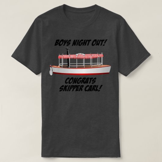 ジャングルクルーズバチェラーパーティー Tシャツ (デザイン正面)