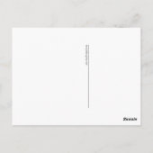 ジャングルクルーズ ポストカード (裏面)