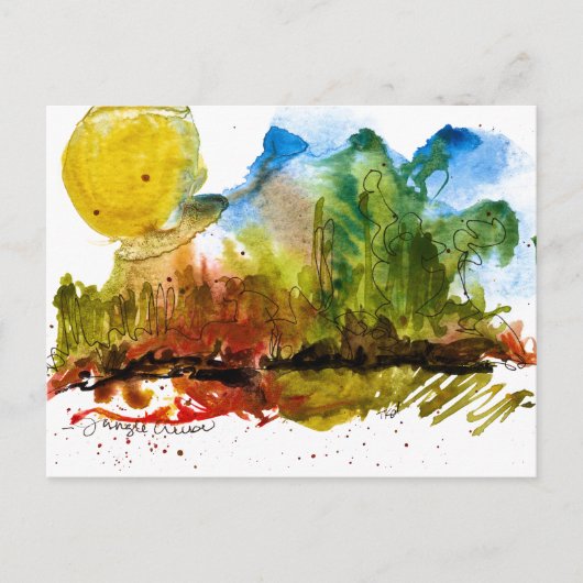 ジャングルクルーズ ポストカード (正面)