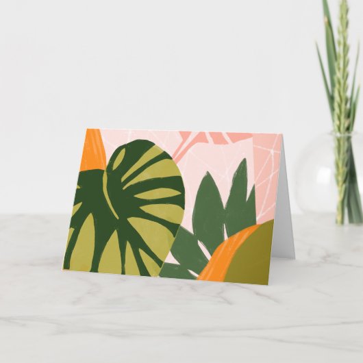 ジャングルコラージュI カード (正面)