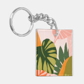 ジャングルコラージュI キーホルダー (正面左)