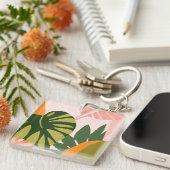 ジャングルコラージュI キーホルダー (正面右)