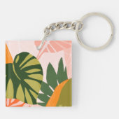 ジャングルコラージュI キーホルダー (裏面)