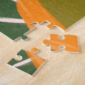 ジャングルコラージュI ジグソーパズル (側面)