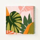 ジャングルコラージュI ノートブック (裏面)