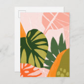 ジャングルコラージュI ポストカード (正面/裏面)