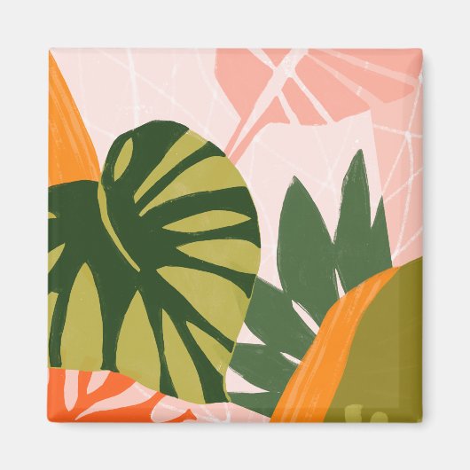 ジャングルコラージュI マグネット (正面)