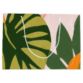 ジャングルコラージュI ラージペーパーバッグ (裏面)