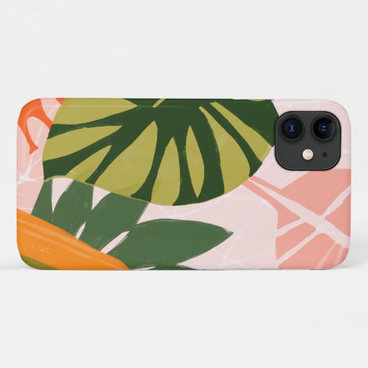 ジャングルコラージュI Case-Mate iPhoneケース (裏面(横))