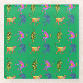 ジャングルコースター ガラスコースター