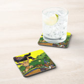 ジャングルゴリラズレイアヴィンテージ漫画 コースター (右側)