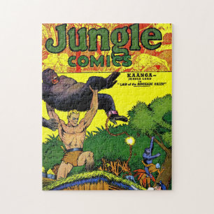 ジャングルゴリラズレイアヴィンテージ漫画 ジグソーパズル