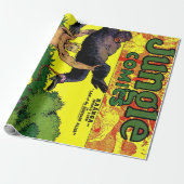 ジャングルゴリラズレイアヴィンテージ漫画 ラッピングペーパー (アンロールド)