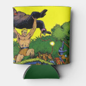 ジャングルゴリラズレイアヴィンテージ漫画 缶クーラー (正面)