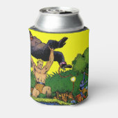 ジャングルゴリラズレイアヴィンテージ漫画 缶クーラー (缶裏面)