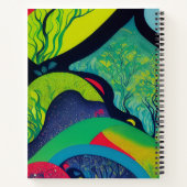 ジャングルサイケデリックファンタジー ノートブック (裏面)