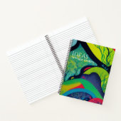 ジャングルサイケデリックファンタジー ノートブック (内部)