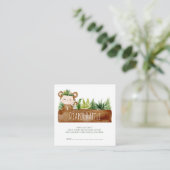 ジャングルサファリおむつラッフルチケットエンクロージャカード エンクロージャーカード (スタンド正面)