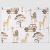 ジャングルサファリとジャラフェスバースデーパーティー 薄葉紙 (正面)