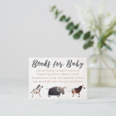 ジャングルサファリのテーマブックベビーエンクロージャカード エンクロージャーカード (スタンド正面)