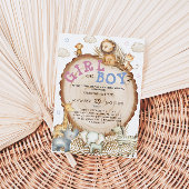 ジャングルサファリの動物のボーホジェンダーが明らかにする 招待状