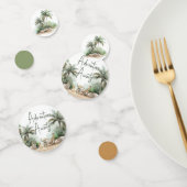 ジャングルサファリの動物の冒険がテーブルを待つ コンフェッティ (グループ)