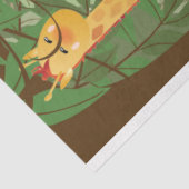 ジャングルサファリの動物の子供の切り離し2 薄葉紙 (詳細)