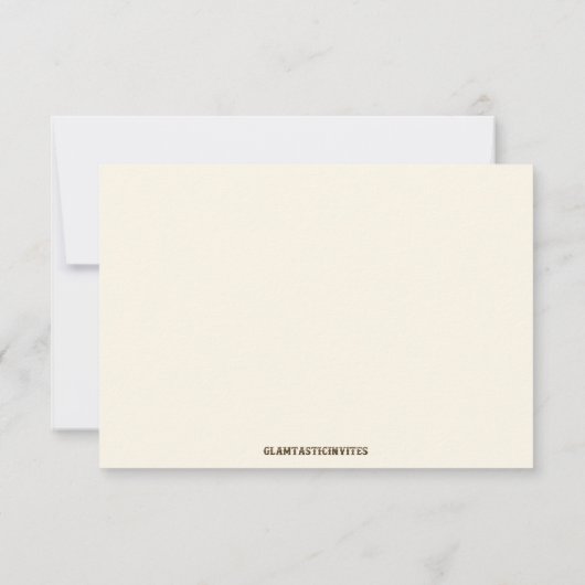 ジャングルサファリの動物園RSVPの応答カード 出欠カード (裏面)