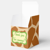 ジャングルサファリの可愛い親愛なる箱 フェイバーボックス (オープン)