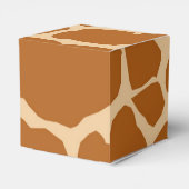 ジャングルサファリの可愛い親愛なる箱 フェイバーボックス (裏面サイド)