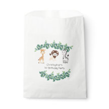 ジャングルサファリの少年たち きりん ライオン ゼブラ 1歳の誕生日